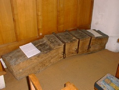 The parish chest of Hawkshead.